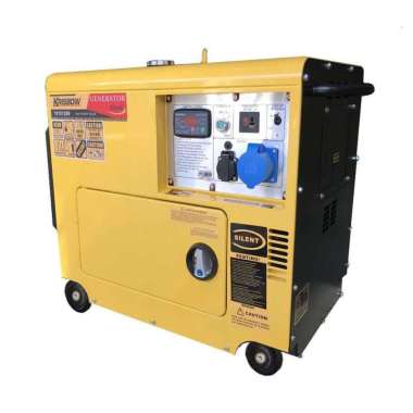 Krisbow Generator Diesel Hp 4000w 1 Ph Silent Cwa Krpd40