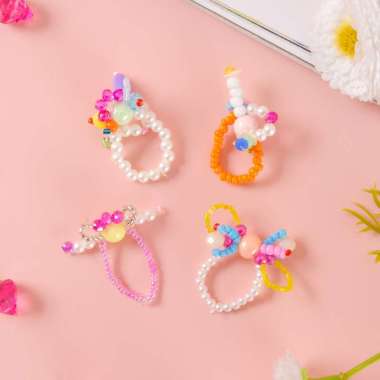 PUKA Cincin Willo Series Manik-manik Padi