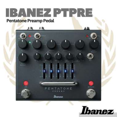 Ibanez PTPRE Pentatone Preamp Pedal Guitar Effect - Efek Gitar
