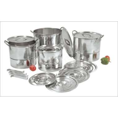 SSA Panci Set Stock Pot Steamer 555 (NAGAKO) Tanpa Bubble Wrap