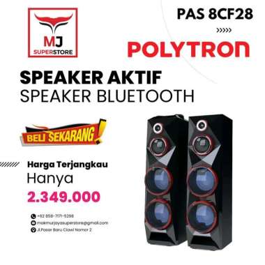 POLYTRON SPEAKER AKTIF PAS 8CF28