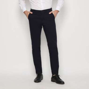 Platini Celana Pria Chino Panjang Navy 588042 32
