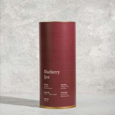 200 gr Filter Beans Arabica Manual Brew Blueberry Ijen Carbonic Maceration / Biji Kopi Sangrai Arabi