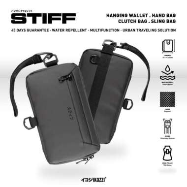 Ikozzi Stiff Hanging Wallet - Clutch Bag