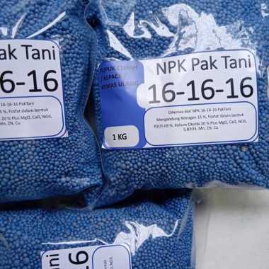 Pupuk NPK 16 16 16 Pak Tani, 1 kg Repack/Kemas Ulang / Curah