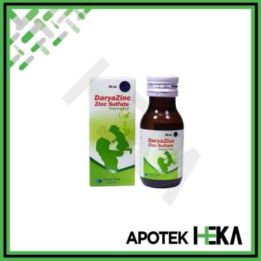 Daryazinc Sirup 60 ml - Suplemen Zinc Anak