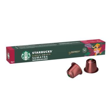 Starbucks Nespresso Sumatra Single Origin Coffee Capsule Capsules / Kapsul Kopi