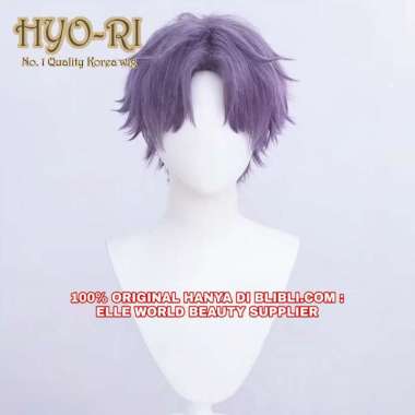 READY STOCK STYLED - WIG RAFAYEL WIG COSPLAY GAME LOVE AND DEEPSPACE WIG COWO COWOK PRIA PENDEK LURU