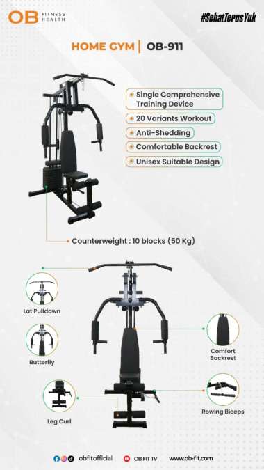 OB-911 Home Gym 1 Sisi Multifungsi