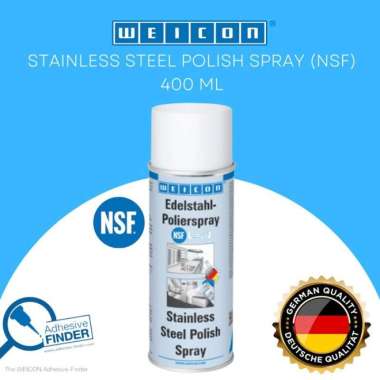 Weicon Stainless Steel Polish Spray 400 ml Semprotan Pelapis Anti Karat Baja Metal