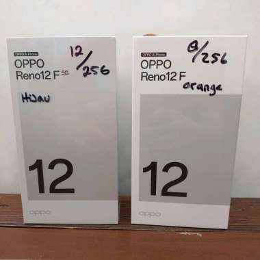 oppo reno 12F series ram 8/256gb 4G