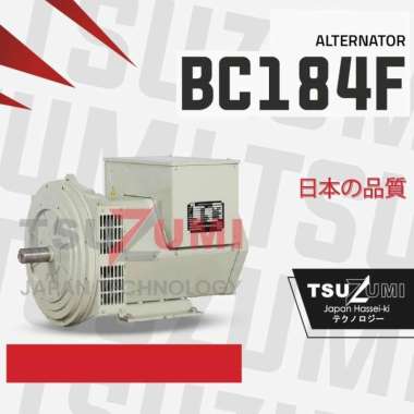 Dinamo Ampere Genset Alternator BC 184 F Japan Technology