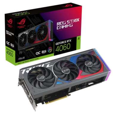 VGA CARD ASUS Geforce Nvidia RTX 4060 ROG Strix Gaming OC 8GB GDDDR6