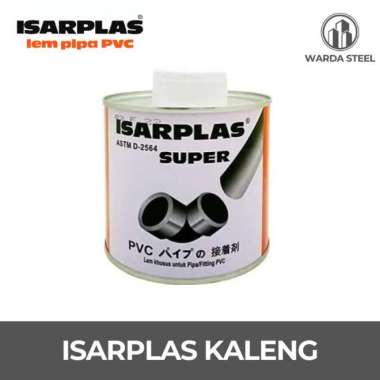Lem Pipa PVC Isarplas Kaleng 400gr - Lem Fox Perekat Pralon 400g gram