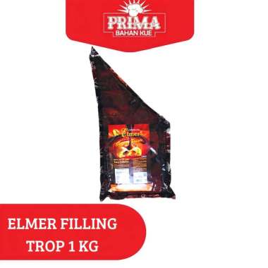 ELMER FILLING TROP 1 KG/FILLING CAKE/ROTI/ISIAN ROTI/ISIAN CAKE/ISIAN RASA COKLAT/FILLING COKLAT