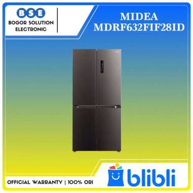 Kulkas Multi Door Midea MDRF632FIF28ID Kulkas Midea Smart Cooling Inverter