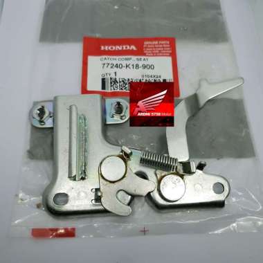 SEAT CATCH COMP DUDUKAN LAWAN KUPU KUPU KUNCI JOK VERZA 150 CB150VERZA 77240K18900 ORIGINAL HONDA