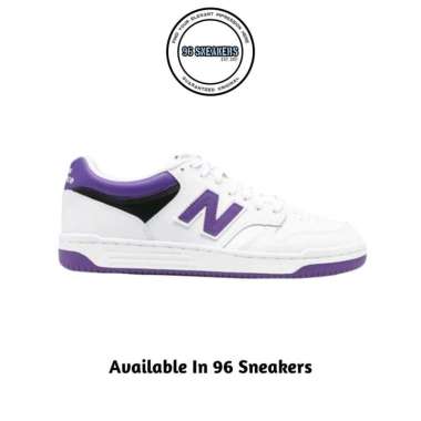 Sepatu Sneakers Pria New Balance 480 White Purple (BB480LPB) ORIGINAL 45