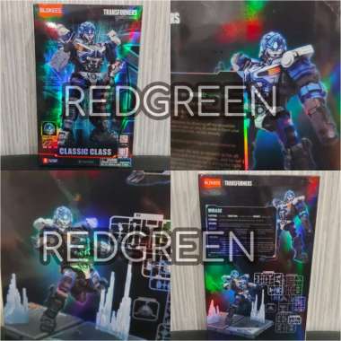 blokees transformers varian MIRAGE classic class transformer bumblebee optimus primal robot optimus 