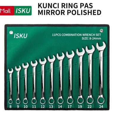 ISKU Kunci shock set 53 pcs (1/4 ")Original/kunci shok full set isku lengkap/kunci sok lengkap set c