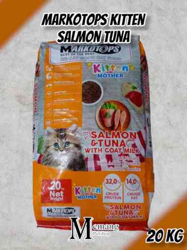 Markotops Kitten Mother 20Kg Salmon Tuna - Makanan Anak Kucing