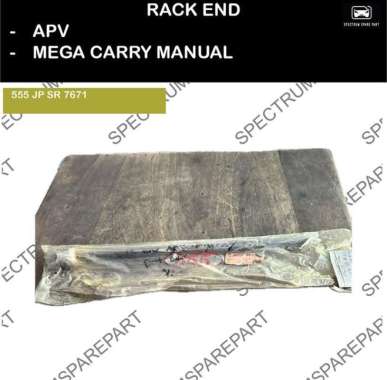 RACK END LONG TIE ROD APV - MEGA CARRY MANUAL (DRAT DALAM) 555 JP SR 7671 ORIGINAL