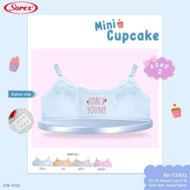 Sorex Young 2302 2303 - Bra BH Anak Perempuan Remaja Miniset Pakaian Dalam - Step 2 36 2303 - Cokela