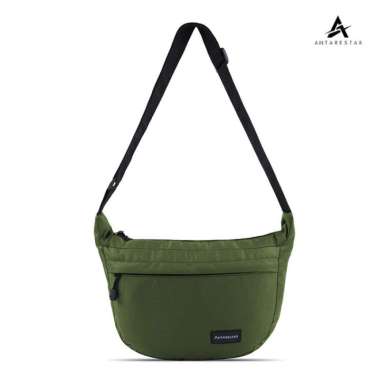 Tas Selempang Pria Wanita Sporty Outdoor Waist Bag ANTARESTAR - Army Green Army Green