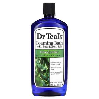 Dr Teal’s Foaming Bath with Pure Epsom Salt – Busa Mandi Relaksasi eucaliptus