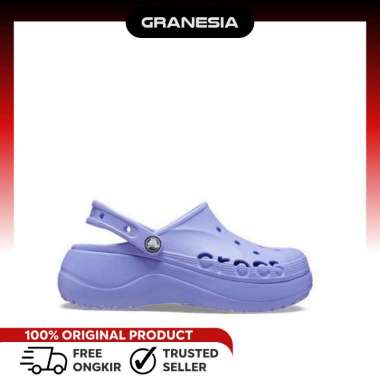 Crocs Baya Platform Women Clog 2081865PY|Sendal Sepatu Wanita 34.5