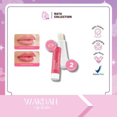 WARDAH EVERYDAY MOISTURE LIP NUTRITION UP TO 12 HOURS MOISTURE SPF 15 PA+++ -Lip Balm pelembab bibir