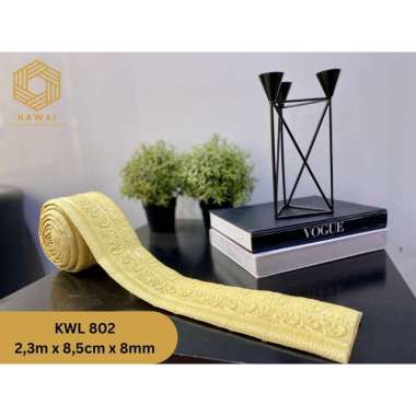 Kawaii Wallpaper - Wallpaper Dinding 3D List Dekoratif Foam / wallpaper 3D Foam 2,3m x 8,5cm tebal 8