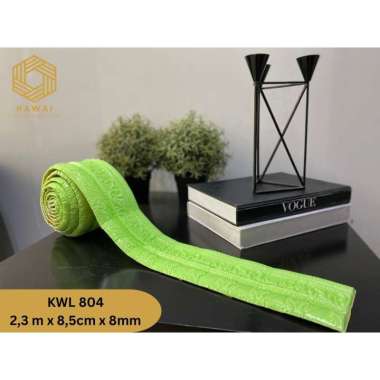 Kawaii Wallpaper - Wallpaper Dinding 3D List Dekoratif Foam / wallpaper 3D Foam 2,3m x 8,5cm tebal 8