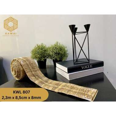 Kawaii Wallpaper - Wallpaper Dinding 3D List Dekoratif Foam / wallpaper 3D Foam 2,3m x 8,5cm tebal 8