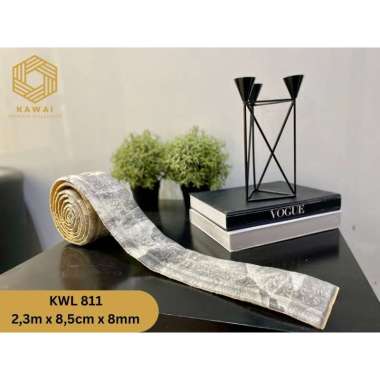 Kawaii Wallpaper - Wallpaper Dinding 3D List Dekoratif Foam / wallpaper 3D Foam 2,3m x 8,5cm tebal 8