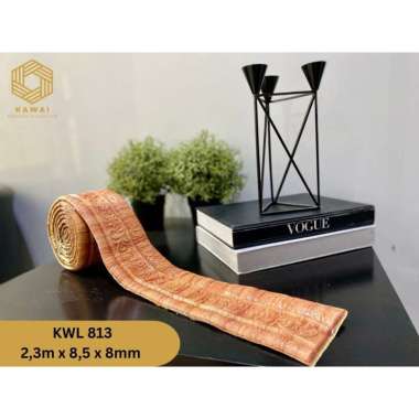 Kawaii Wallpaper - Wallpaper Dinding 3D List Dekoratif Foam / wallpaper 3D Foam 2,3m x 8,5cm tebal 8