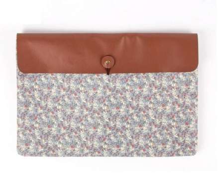 File Dokumen Organizer Kanvas Map File Holder A5 22x17cm 3-124