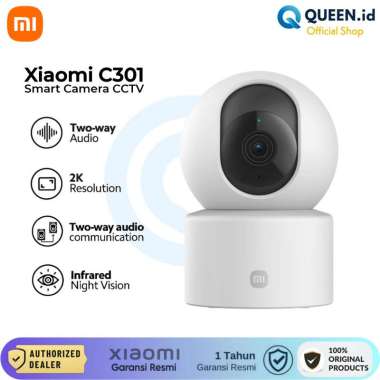 Xiaomi C301 Smart Camera IP WiFi CCTV 2K 3MP Ultra-Clear HD Ai Rotasi 360 Kamera CCTV Home indoor