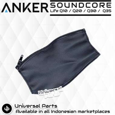 Head Band Bando Anker Soundcore Life Q10 / Q20 / Q30 / Q35 Cover Kulit Leather Headband Headpad Head