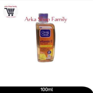 Clean n & Clear Vitamin C Face Wash 100ml Sabun Cuci Muka
