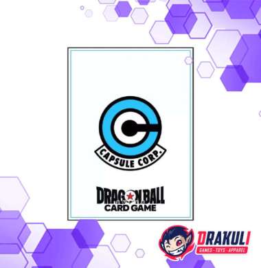 TCG Dragon Ball Fusion World Card Game Official Card Sleeve - Capsule Corp.