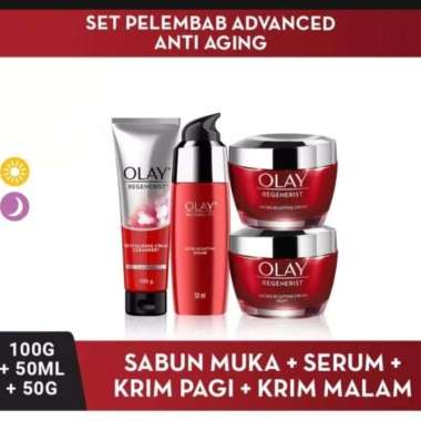 Paket Olay Regenrist + Serun + Sabun Muka 100gr