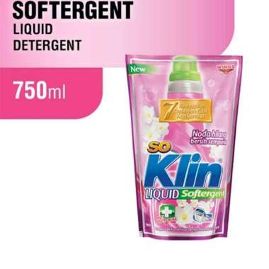 So Klin Liquid Detergent Pouch 750 ml