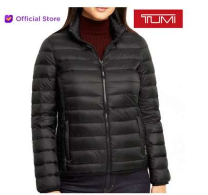 T U M I Pax Clairmont Packable Travel Puffer Jacket - Black