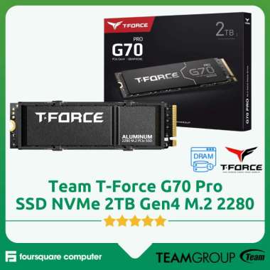 Team T-Force G70 Pro SSD NVMe 2TB Gen 4 M.2 2280 with DRAM