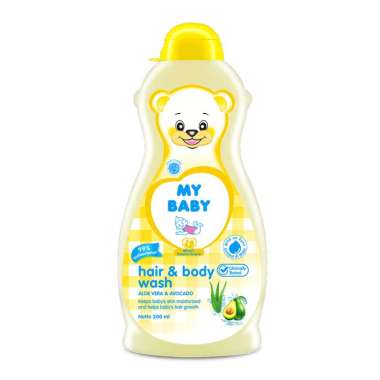 MY BABY Hair and Body Wash Bath 2in1 200ml ALOE AVOCADO
