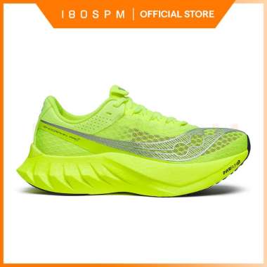 SAUCONY - Women's Endorphin Pro 4 - Citron / Silver | Sepatu Lari Wanita 41