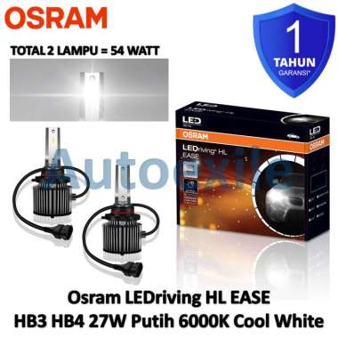 Osram LEDriving HL EASE HB3 HB4 Putih 6000K Cool White LED Original Garansi Pengganti XLZ 2.0 Next L