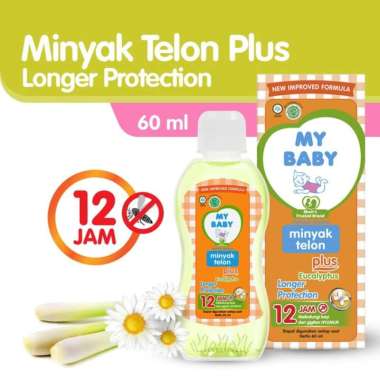My Baby Minyak Telon Longer Protection 60ml, 90ml & 150ml 60ML