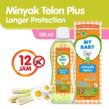 My Baby Minyak Telon Longer Protection 60ml, 90ml & 150ml 150ML